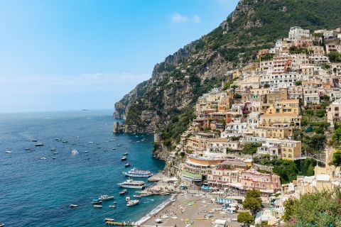 Z Neapolu: Całodniowe zwiedzanie Sorrento, Positano i Amalfi
