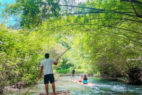 Phuket: rafting em bambu, caverna dos macacos e opção de quadricicloRafting em bambu sem opção de quadriciclo