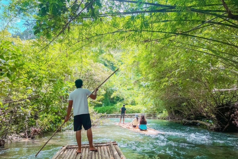 Phuket: spływ bambusem, jaskinia małp i opcja quadaSpływ bambusowy quadem 30 minut