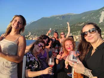 Lake Garda tour with onboard aperitif 4 hours