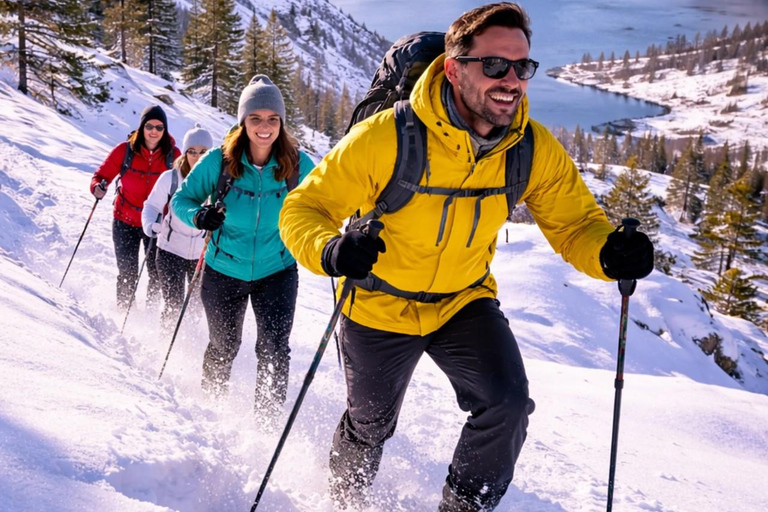 Tromsø: 4-Hour Snowshoe Hike for Beginners (max. 8 people) Tromsø: 4-Hour Snowshoe Hike for Beginners (Max. 8 People)