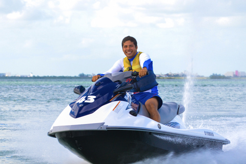 Cancun Waverunner: Seaside or Lagoon Adventure!Lagoon Adventure 1 Hour Single