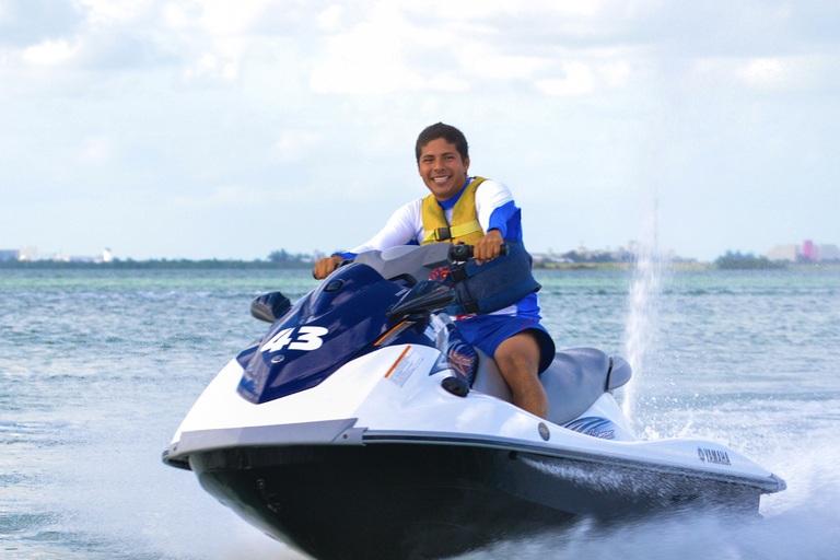 Cancun Waverunner: Seaside or Lagoon Adventure!Seaside Adventure 1 hour Single