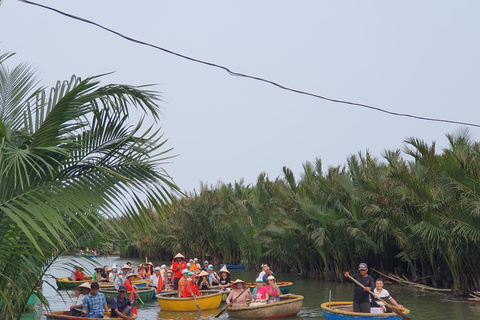 Hoi An : Cam Thanh Basket Båtfärd W Tvåvägs transfer