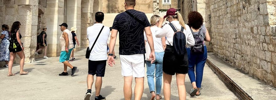 Visite à pied de Split pendant les soldes de Noël