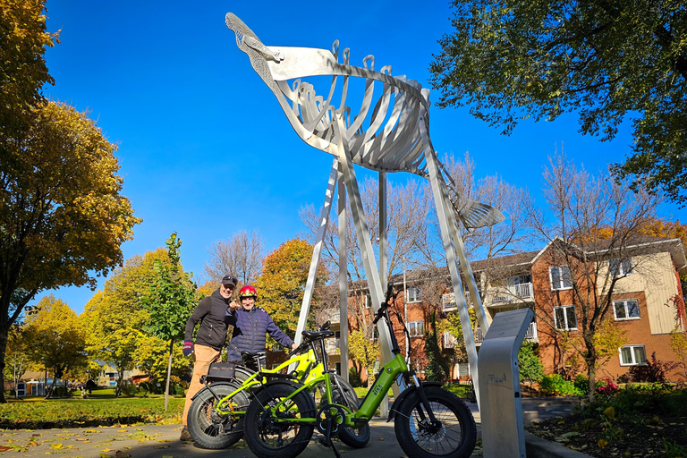 QuebecCity:ebike tours ,parks,public market and microbrewry