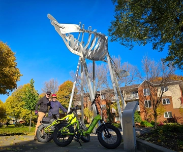 Quebec City: Off the Beaten Path eBike Tour with Tastings