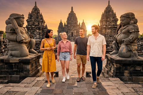 Yogyakarta: Borobudur, Merapi Jeep & Prambanan Tour Private Tour Upto 8 person I All Tickets Inclusive