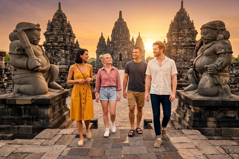 Yogyakarta: Borobudur, Merapi Jeep & Prambanan Tour Private Tour Upto 8 person I All Tickets Inclusive