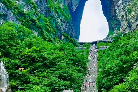 Zhangjiajie: Tianmen Mountain Private Day Tour & Lunch