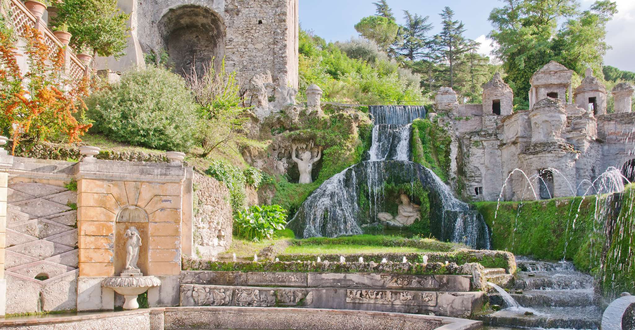 Halve dagtournee door Tivoli Garden Villa d'Este & Villa Adriana - Housity