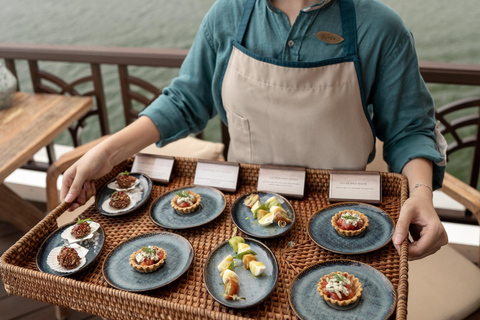 Hoi An Luxury Sunset Cruise: 5-Course Spice Menu & Cocktails VND 3,800,000 | 5-course + wine & sparkling free-flow
