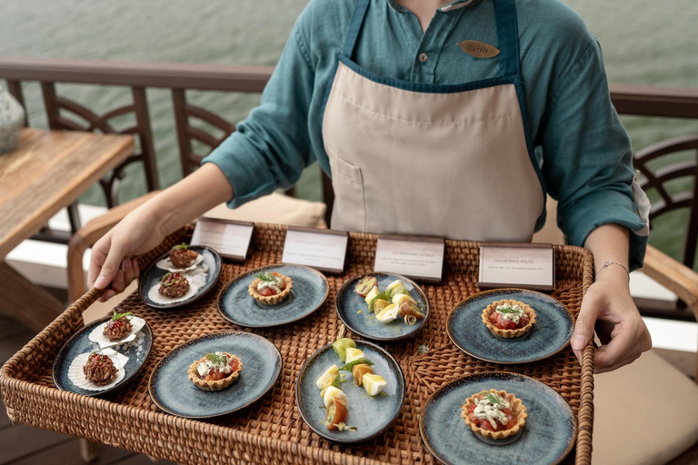 Hoi An Luxury Sunset Cruise: 5-Course Spice Menu & Cocktails VND 3,800,000 | 5-course + wine & sparkling free-flow