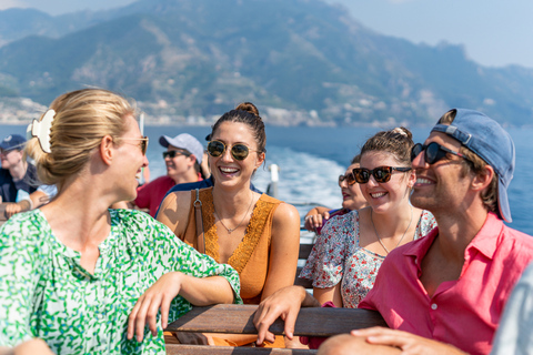 From Naples or Sorrento: Amalfi Coast Full-Day Trip Departure from Sorrento: Group Tour in English