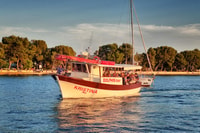 Fazana, Guided Dolphin Watching Sightseeing Cruise at Sunset - Housity