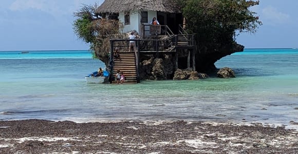 Zanzibar: Swimming with Turtles at Salaam Cave & The Rock.