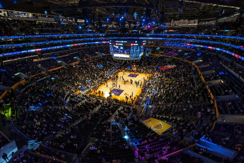 Los Angeles: Los Angeles Lakers Basketball Game Ticket Lower Sideline