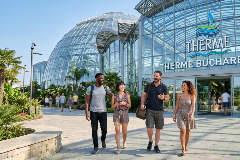 Bucharest: Therme Wellness Transfer - Skip-the-Line Ticket 12 HOURS Therme Bucharest Palm, Galaxy or Elysium & Transfer