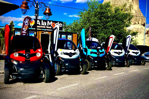 Cappadocia: Twizy Electric Car Tour with Love Valley Goreme Cappadocia with a Twizy Self-Drive Adventure