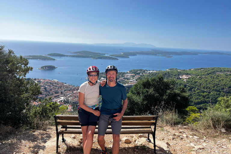 Hvar Island E-Bike Tour with Wine Tasting and Starters Hvar: Self-Guided Bike Tour with Wine Tasting and Starters