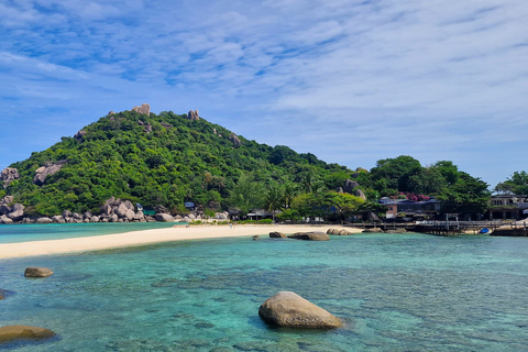 Koh Pha Ngan: Koh Tao & Nang Yuan Tour with Snorkel, Lunch Option 1: Hotel Pick up in Koh Pha Ngan