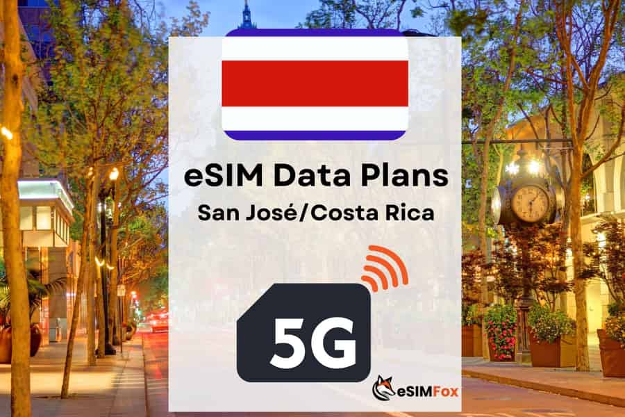 San José: eSIM Internet Datentarif für Costa Rica. Foto: GetYourGuide