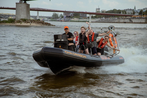 From Warsaw: Zegrze Lake 30-Min Private Speedboat Adventure