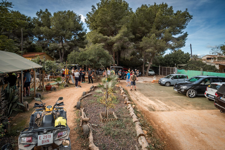 Benidorm: Buggy Algar Waterfalls Tour - Brides last Ride Benidorm: Buggy for 2 Persons Algar Waterfalls Tour