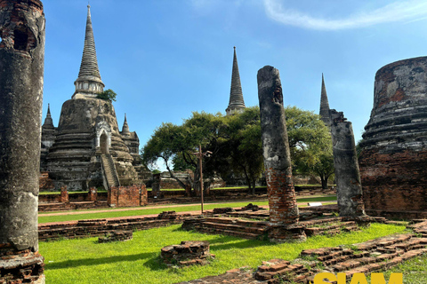 L&#039;incredibile tour degli antichi templi di Ayutthaya: Da BangkokGruppo privato con guida in inglese