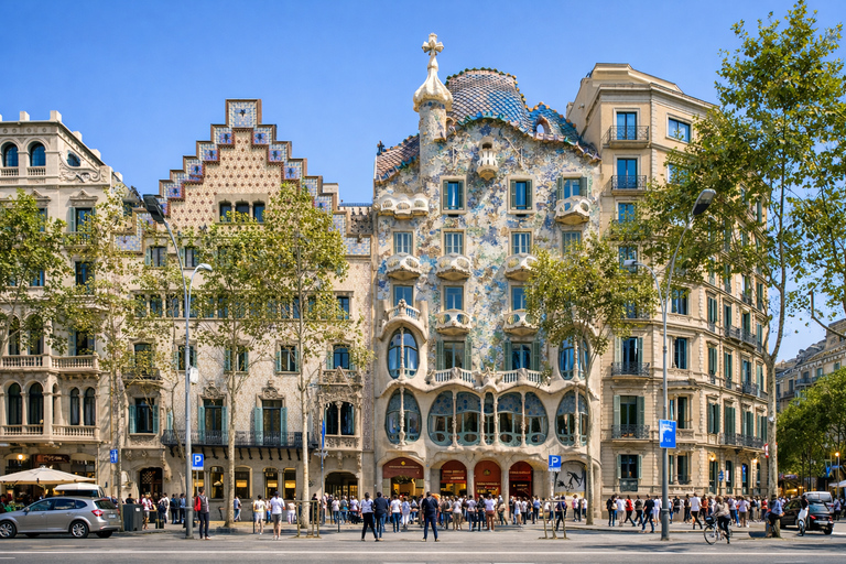 Barcelona in 1 Day: Sagrada Familia & Park Guell with Pickup Barcelona in 1 Day: Tour in Spanish