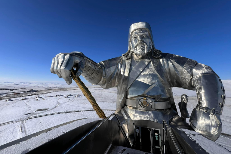 1 dagstur Chinggis khan-statyn, Terelj nationalpark