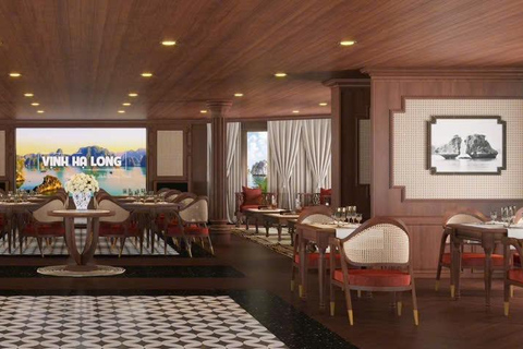 Hanoi: 2-Day Halong & Bai Tu Long Bay 5-Star Cruise, Balcony Halong: 2-Day Halong& Bai Tu Long 5-Star Cruise with balcony