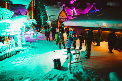 Levi: Arcandia - Arktisk äventyrspark &amp; sidoentré till parkenLevi: Arcandia – Arctic Adventure Park, Park Side entry