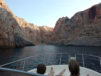 Chania,Kalyves-The Three Cove Boat Trip