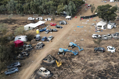 From Tel Aviv: Nova Music Festival Memorial Site Visit