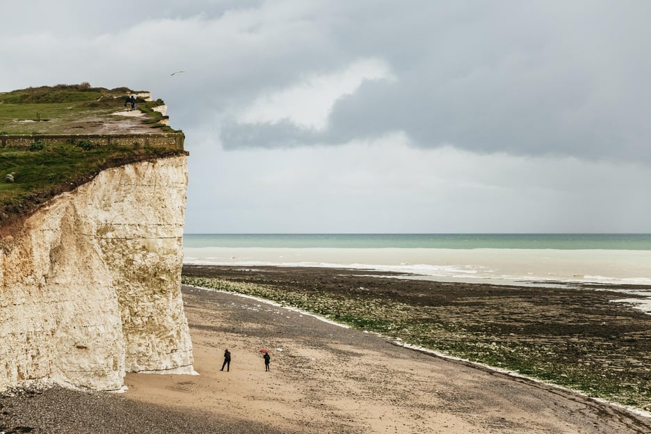 Londres: Excursión de un día a South Downs White Cliffs con billetes de tren