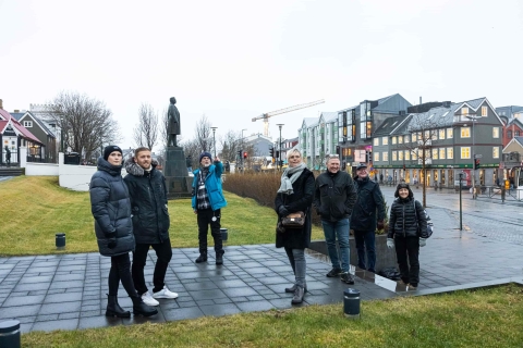 Reikiavik: recorrido turístico a pie con un vikingo