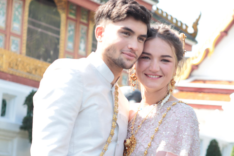 曼谷泰式佛教婚礼仪式及照片拍摄