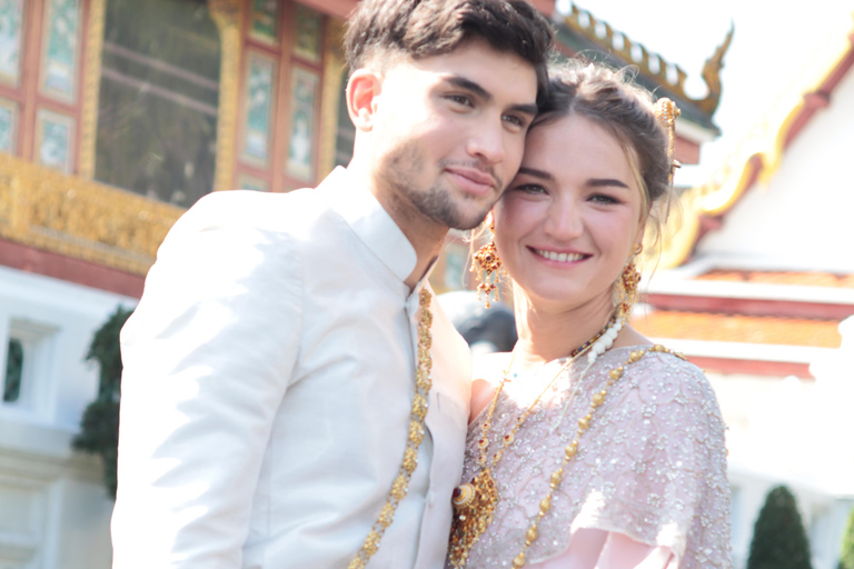 曼谷泰式佛教婚礼仪式及照片拍摄