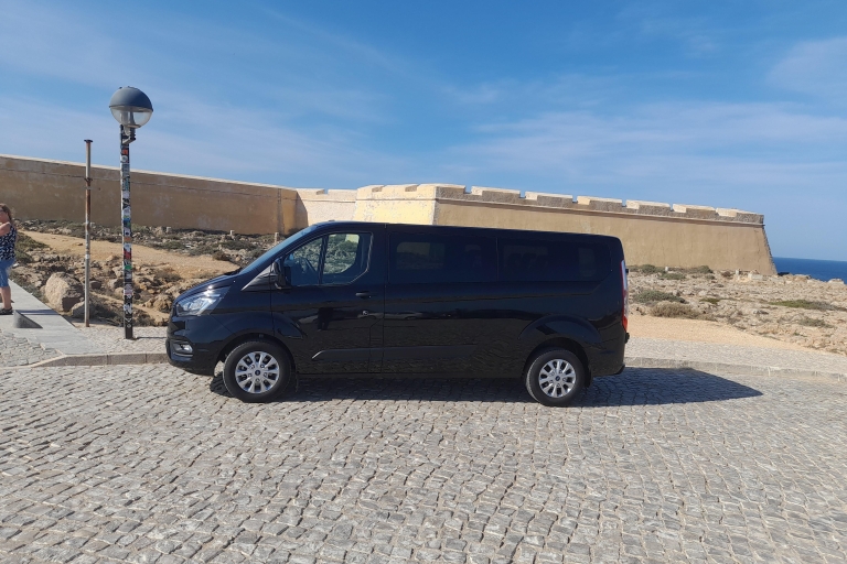Prywatny transfer z Algarve do Lizbony minibusem