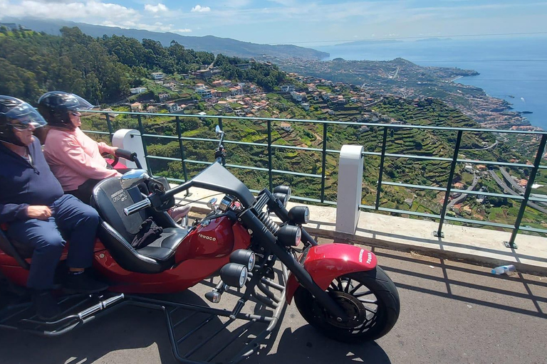 Madeira : Guidad tur på ön med trehjuling6 timmars trike-tur