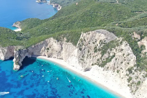 Paleokastritsa: Paradise, Yiali Beach, & Blue Cave Boat Tour