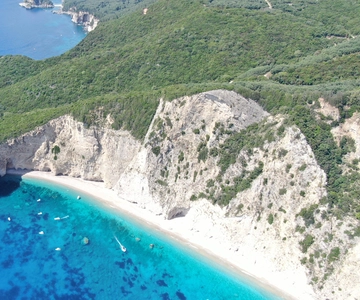 Paleokastritsa: Paradise, Yali Beach & Blue Caves Boat Tour