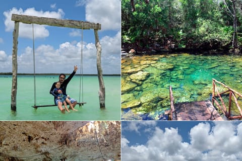 Cenote Exploration & Paradise Lagoon