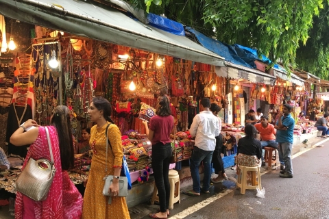 Delhi: Tour de Compras de Medio Día con Guía Privado y TrasladoSólo servicio de coche, conductor y guía