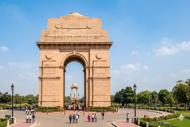 Delhi: Old and New Delhi Private Full or Half-Day Tour Full Day Tour with AC Car, Driver, and Guide
