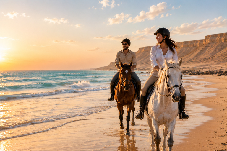 Dakhla: Beach Horse Riding Experience with Photos