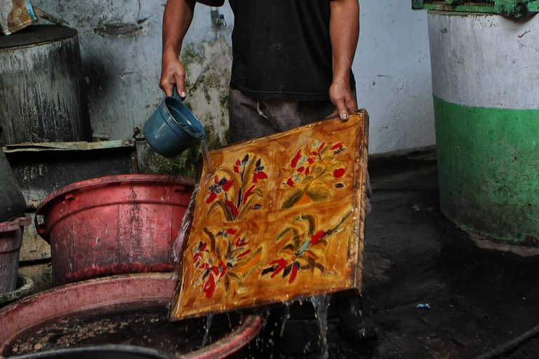 Yogyakarta: Batikles maken met expert4 uur batikles