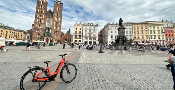 Krakau: 3-stündige Kleingruppentour mit dem E-Bike