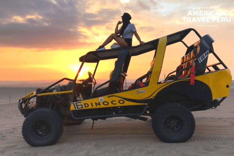 Von Ica: Buggy- und Sandboarding in den Dünen von Ica |Abenteuer bei Sonnenuntergang|